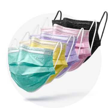 Multi-Color Pack Disposable Mask ASTM Level 3 (Box of 50)